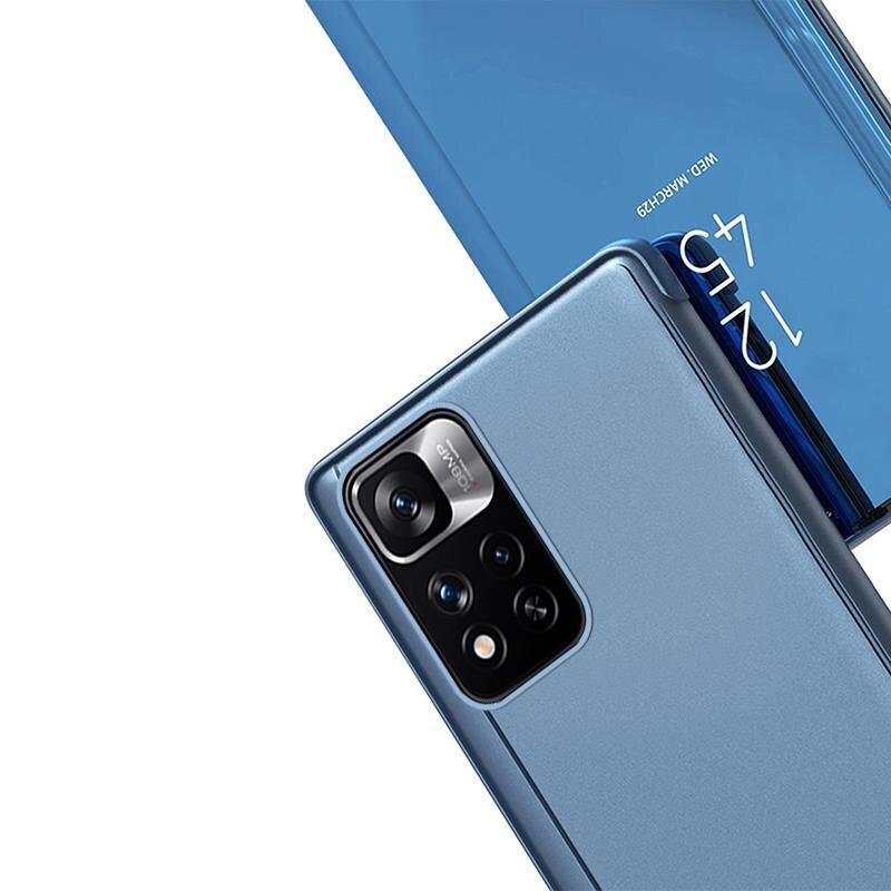 Hurtel Clear View Case paredzēts Xiaomi Redmi Note 11 Pro + 5G / 11 Pro 5G / 11 Pro, rozā cena un informācija | Telefonu vāciņi, maciņi | 220.lv