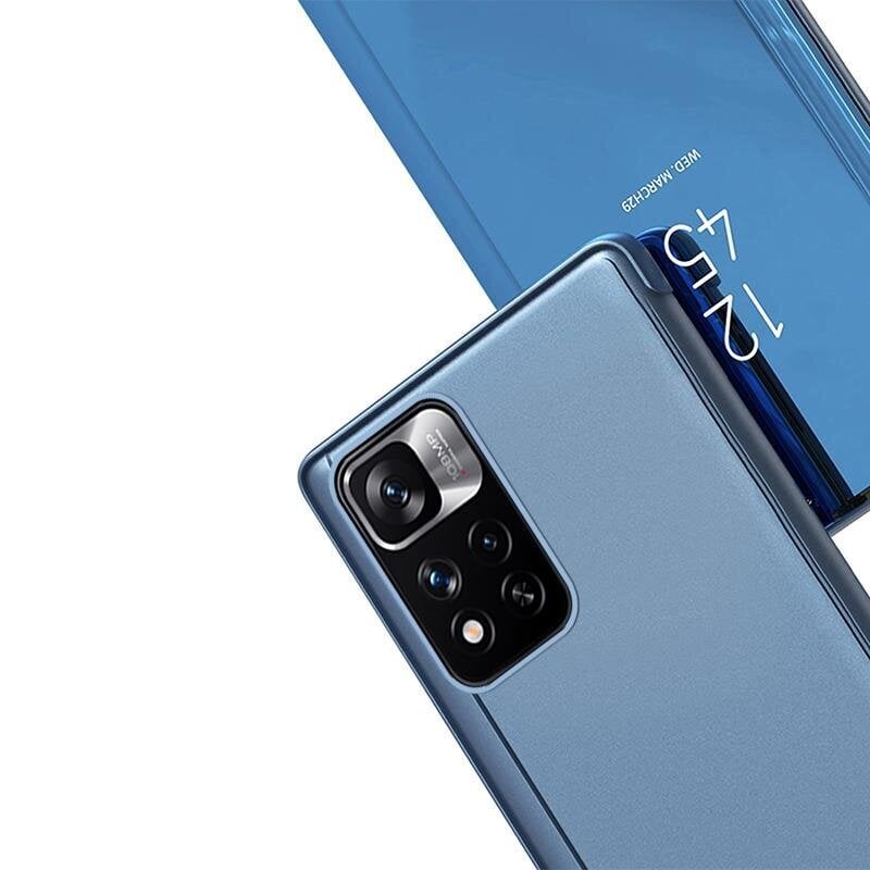 Hurtel Clear View Case paredzēts Realme 9 Pro + (9 Pro Plus), melns cena un informācija | Telefonu vāciņi, maciņi | 220.lv