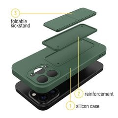 Wozinsky Kickstand Case paredzēts Xiaomi Poco X4 Pro 5G, melns цена и информация | Чехлы для телефонов | 220.lv