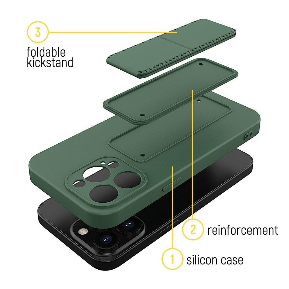 Wozinsky Kickstand Case paredzēts Xiaomi Poco X4 Pro 5G, zils цена и информация | Telefonu vāciņi, maciņi | 220.lv