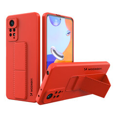 Wozinsky Kickstand Case paredzēts Xiaomi Poco X4 Pro 5G, sarkans cena un informācija | Telefonu vāciņi, maciņi | 220.lv