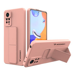 Wozinsky Kickstand Case paredzēts Xiaomi Poco X4 Pro 5G, rozā cena un informācija | Telefonu vāciņi, maciņi | 220.lv