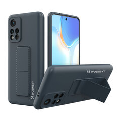 Wozinsky Kickstand Case paredzēts Xiaomi Poco M4 Pro 5G, zils cena un informācija | Telefonu vāciņi, maciņi | 220.lv