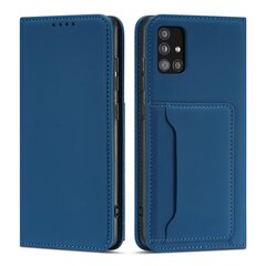 Hurtel Magnet Card Case paredzēts Samsung Galaxy A53 5G, zils cena un informācija | Telefonu vāciņi, maciņi | 220.lv