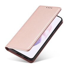 Hurtel Magnet Card Case paredzēts Samsung Galaxy S22, rozā cena un informācija | Telefonu vāciņi, maciņi | 220.lv