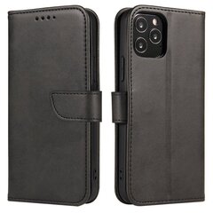 Hurtel Magnet Elegant Case paredzēts Motorola Moto G 2022, melns цена и информация | Чехлы для телефонов | 220.lv