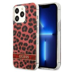 Чехол Guess для iPhone 13 Pro / 13 6.1", красный цена и информация | Чехлы для телефонов | 220.lv