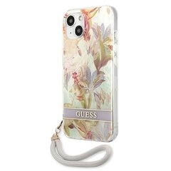 Guess Case GUHCP13MHFLSU iPhone 13 6,1", violetinis cena un informācija | Telefonu vāciņi, maciņi | 220.lv