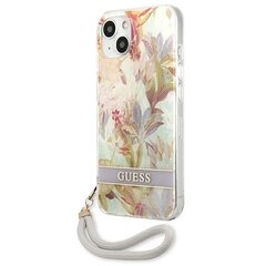 Guess Case GUHCP13SHFLSU iPhone 13 mini 5,4", violetinis cena un informācija | Telefonu vāciņi, maciņi | 220.lv