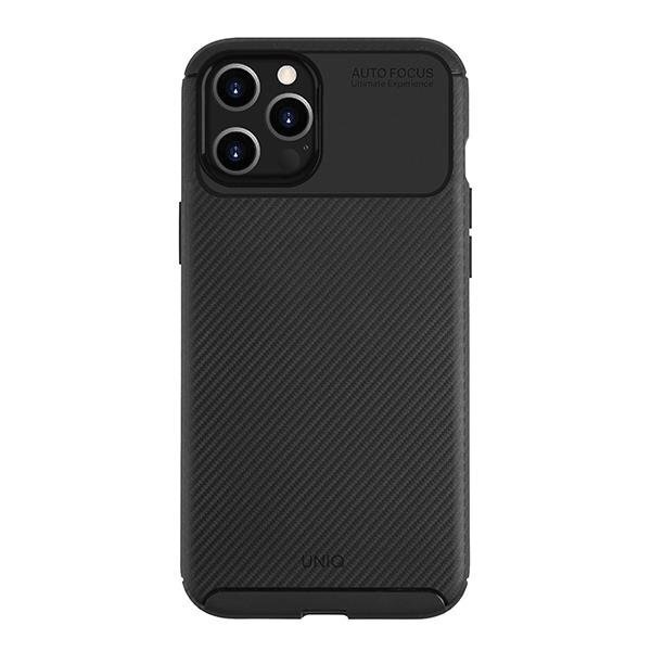 Uniq case Hexa iPhone 12 Pro Max 6.7 &quot;black / midnight black cena un informācija | Telefonu vāciņi, maciņi | 220.lv