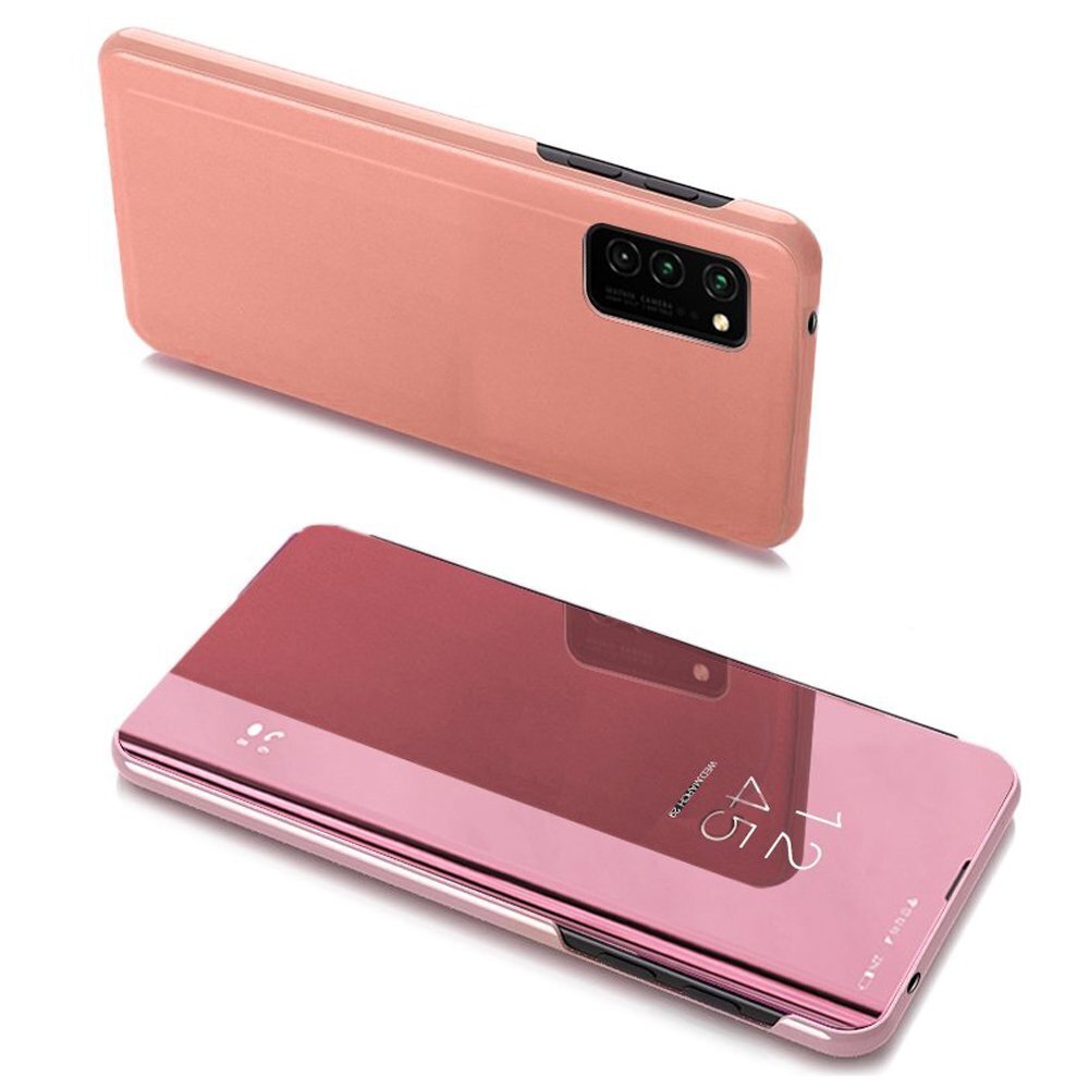 Clear View Case cover for Samsung Galaxy A32 5G / A13 5G pink (Pink) cena un informācija | Telefonu vāciņi, maciņi | 220.lv