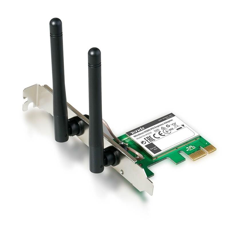 Tenda W322E network card Internal WLAN 300 Mbit/s cena un informācija | Adapteri un USB centrmezgli | 220.lv