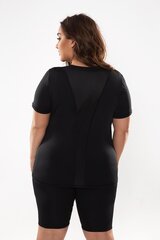Женская футболка READY+, черная цена и информация | Спортивная одежда для женщин | 220.lv