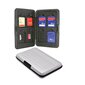 SD un Micro SD futrālis, sudraba cena un informācija | Cieto disku somas un apvalki | 220.lv