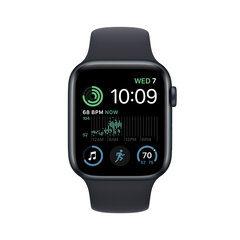 Apple Watch SE2nd Gen GPS 44mm Midnight Aluminium Case ,Midnight Sport Band - MNK03EL/A LV-EE cena un informācija | Viedpulksteņi (smartwatch) | 220.lv