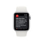 Apple Watch SE GPS 44mm Silver Aluminium Case with White Sport Band - Regular 2nd Gen - MNK23EL/A cena un informācija | Viedpulksteņi (smartwatch) | 220.lv