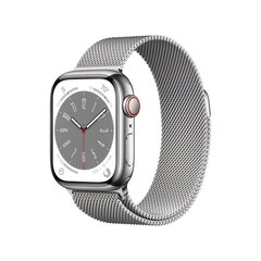 Apple Watch Series 8 41mm Silver Stainless Steel/Silver Milanese Loop цена и информация | Смарт-часы (smartwatch) | 220.lv