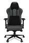 Spēļu krēsls Yumisu 2050, gobelēns, pelēks-melns cena un informācija | Biroja krēsli | 220.lv