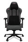 Spēļu krēsls Yumisu 2050, gobelēns, pelēks un melns ar rozā apdari cena un informācija | Biroja krēsli | 220.lv