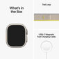 Apple Watch Ultra GPS + Cellular, 49mm Titanium Case ,Yellow/Beige Trail Loop - M/L MQFU3UL/A cena un informācija | Viedpulksteņi (smartwatch) | 220.lv