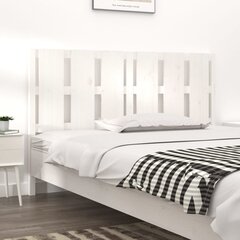 Изголовье кровати, 155,5x4x100 см, белое  цена и информация | Кровати | 220.lv