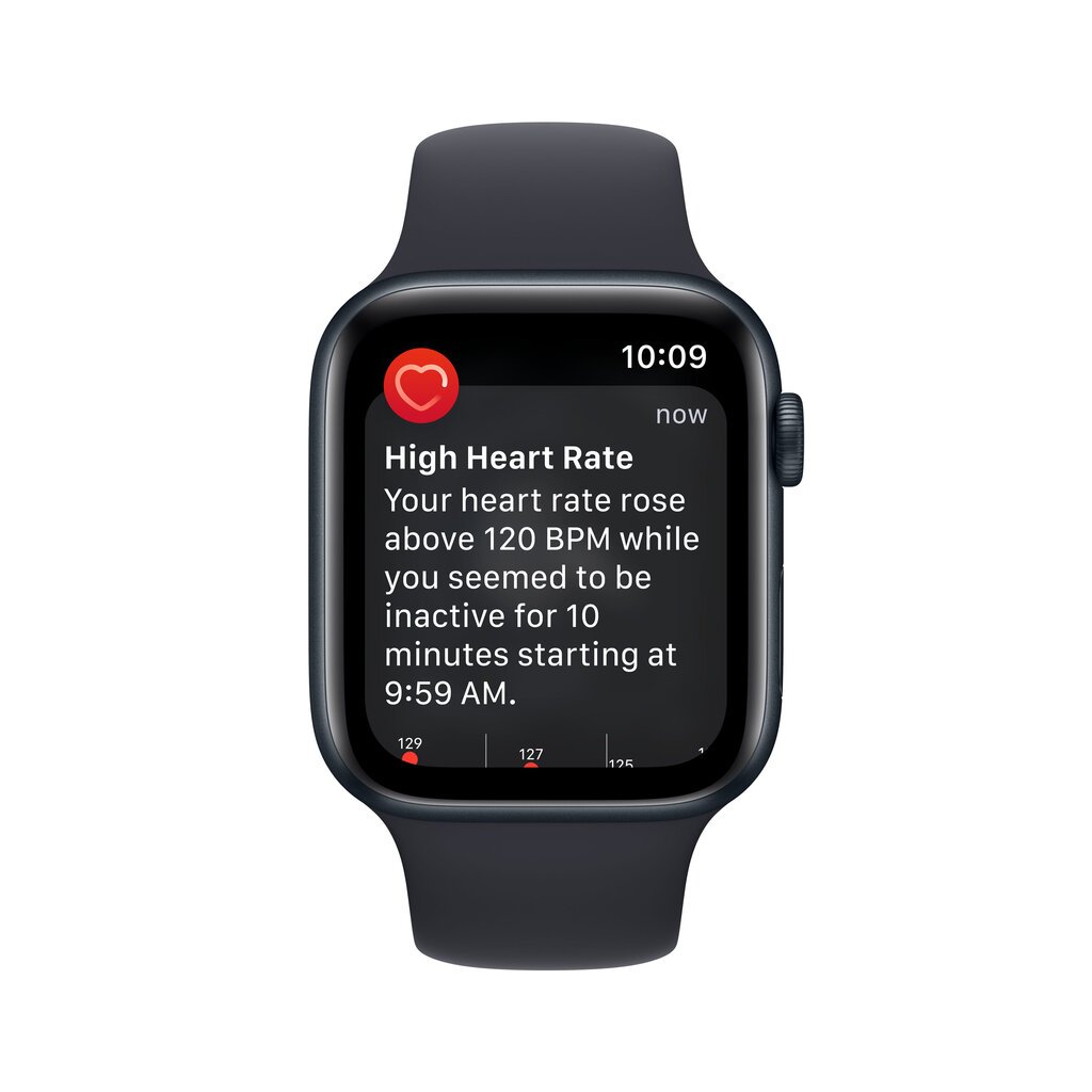 Apple Watch SE GPS + Cellular 40mm Midnight Aluminium Case with Midnight Sport Band - Regular 2nd Gen - MNPL3EL/A цена и информация | Viedpulksteņi (smartwatch) | 220.lv