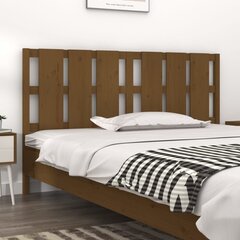 Изголовье кровати, 165,5x4x100 см, коричневое цена и информация | Кровати | 220.lv
