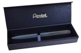 Pentel gēla pildspalva Energel Sterling tumši zila 0,7mm zila tinte + dāvanu kastīte цена и информация | Канцелярия | 220.lv