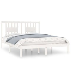 Каркас для кровати, 160x200 см, белый цена и информация | Кровати | 220.lv
