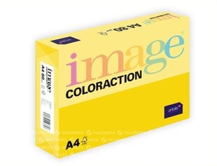 Image Coloraction A4/80gr, Sevilla Dark Yellow (617056) цена и информация | Тетради и бумажные товары | 220.lv