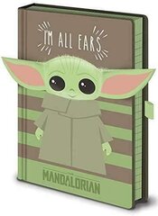 Star Wars The Mandalorian: Premium piezīmjklade A5 cena un informācija | Star Wars Rotaļlietas, bērnu preces | 220.lv