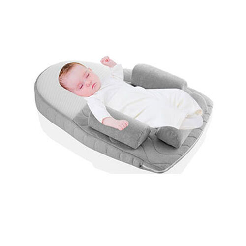 BabyJem ergonomisks miega pretreakcijas spilvens, pelēks cena un informācija | Grūtnieču spilveni | 220.lv