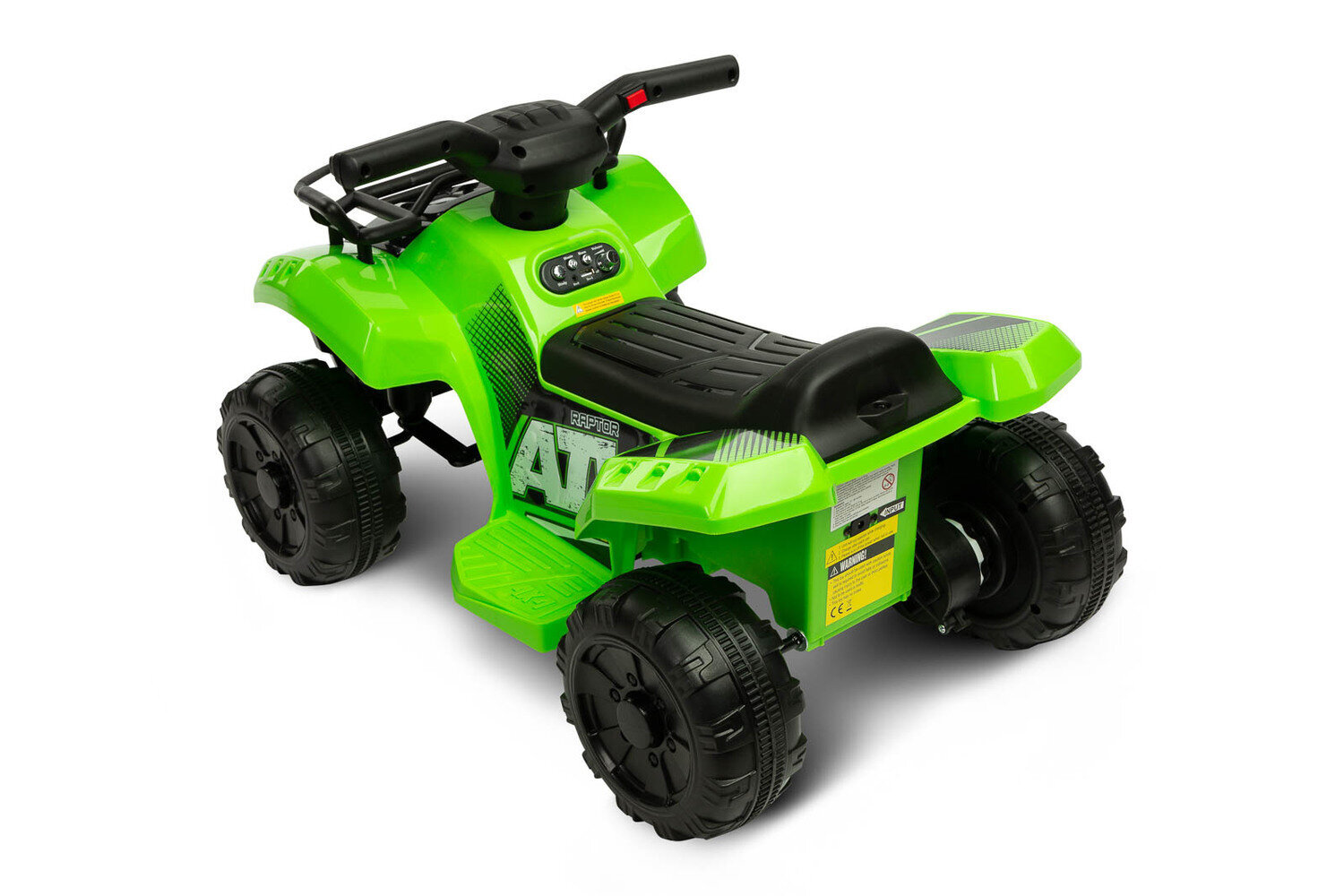 Bērnu elektriskais četrriteņu Toyz Raptor, zaļš цена и информация | Bērnu elektroauto | 220.lv
