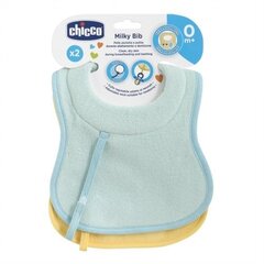 Нагрудники Chicco 086740, синий/желтый, 2 шт. цена и информация | Слюнявчики | 220.lv