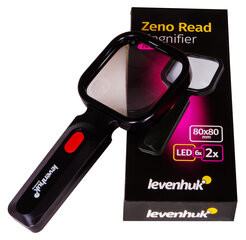 Лупа Levenhuk Zeno Read ZR10 черная цена и информация | Канцелярия | 220.lv