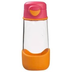 Sporta ūdens pudele B.BOX Strawberry Shake, 450 ml cena un informācija | Bērnu pudelītes un to aksesuāri | 220.lv