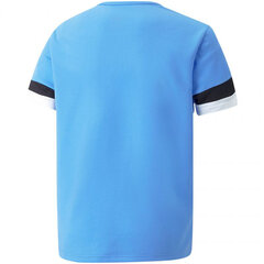 Футболка для детей Puma teamRISE Jersey Jr синяя 704938 18 цена и информация | Рубашки для мальчиков | 220.lv