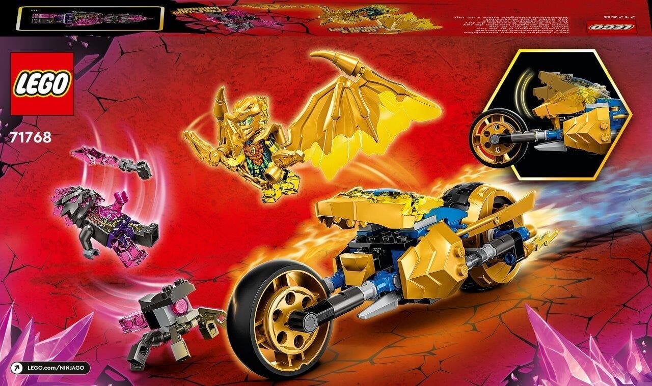 71768 LEGO® NINJAGO Jay Zelta pūķa motocikls cena un informācija | Konstruktori | 220.lv