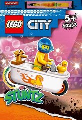 60333 LEGO® City Stunt Трюковой мотоцикл Ванна цена и информация | Конструкторы и кубики | 220.lv