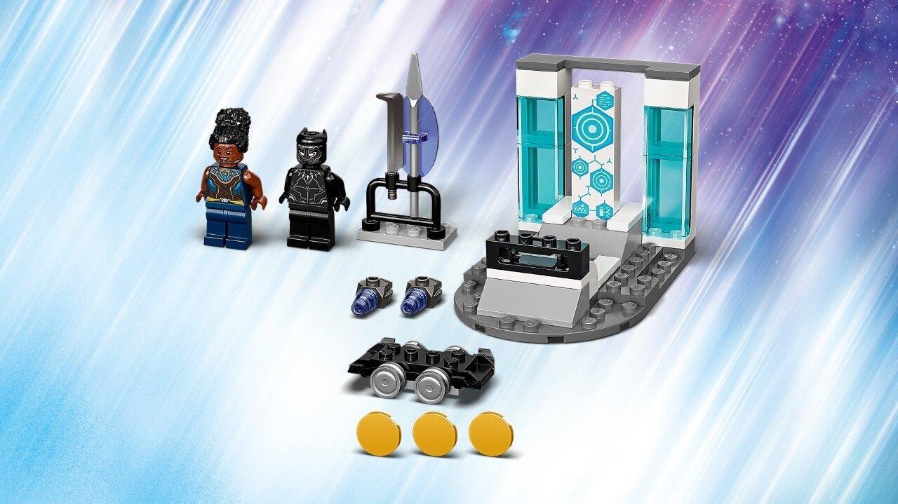 76212 LEGO® Marvel Super Heroes Shuri laboratorija cena un informācija | Konstruktori | 220.lv