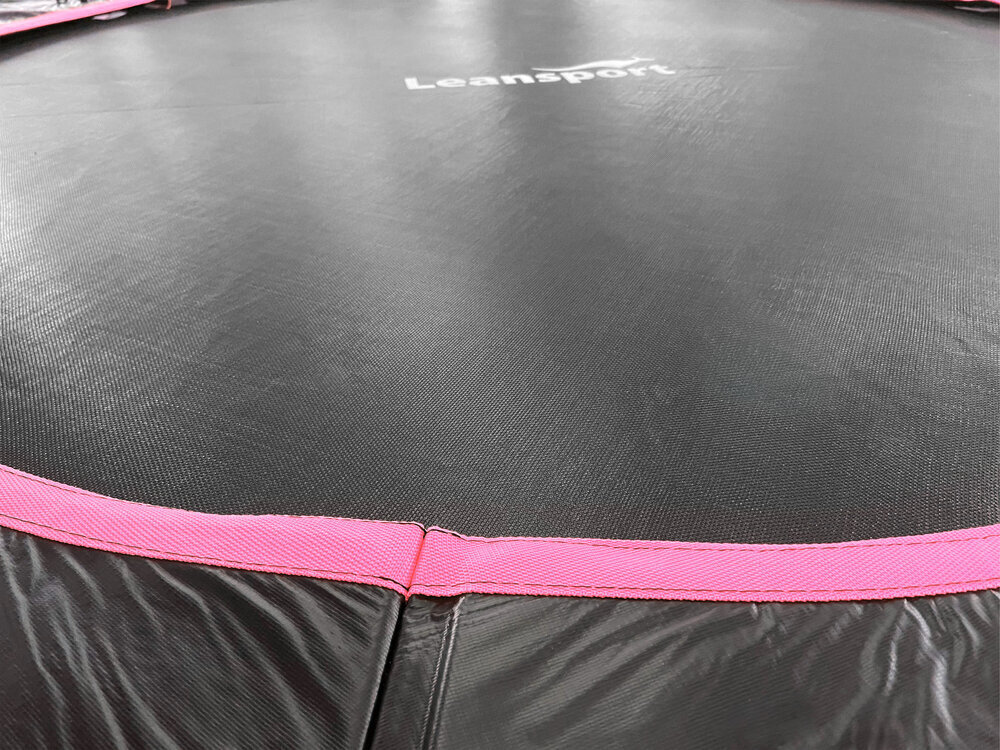 Batuts Lean Sport Max, 244cm, rozā krāsā cena un informācija | Batuti | 220.lv