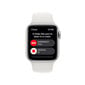 Apple Watch SE GPS + Cellular 44mm Silver Aluminium Case with White Sport Band - Regular 2nd Gen - MNQ23EL/A цена и информация | Viedpulksteņi (smartwatch) | 220.lv