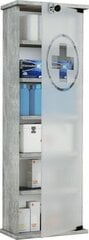 Шкаф для медикаментов Gusal XXL, серый цена и информация | Шкафчики для ванной | 220.lv