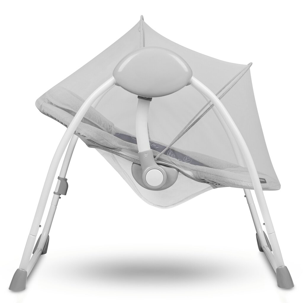 Šūpoles-šūpuļkrēsliņš Lionelo Ruben, Grey Graphite цена и информация | Bērnu šūpuļkrēsliņi | 220.lv