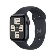 Apple Watch SE GPS + Cellular 44mm Midnight Aluminium Case with Midnight Sport Band - Regular 2nd Gen - MNPY3EL/A cena un informācija | Viedpulksteņi (smartwatch) | 220.lv