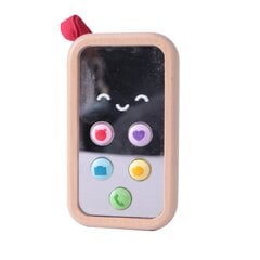 Interaktīvs koka telefons bērniem cena un informācija | Attīstošās rotaļlietas | 220.lv