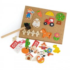 Koka puzle - Ferma, 24 daļas cena un informācija | Attīstošās rotaļlietas | 220.lv