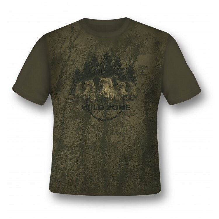 T-krekls ar mežacūkām Wildzone vīriešiem цена и информация | Vīriešu T-krekli | 220.lv