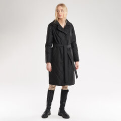 Стеганая куртка женская Madaman, цвет черный цена и информация | Женские куртки | 220.lv