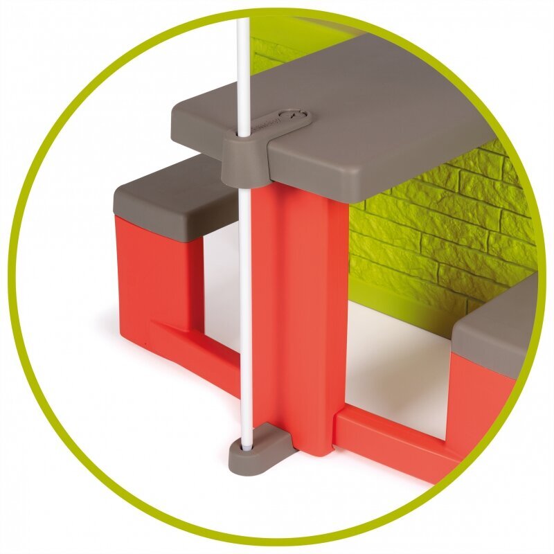 Dārza mājas lietussargs - Smoby cena un informācija | Bērnu rotaļu laukumi, mājiņas | 220.lv